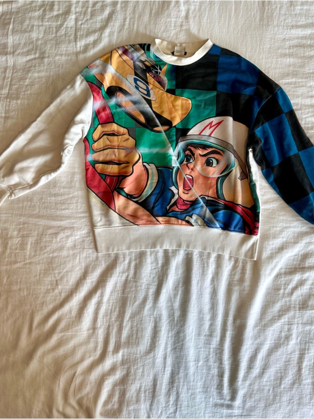 Zara x Speed Racer Tatsunoko Crewneck Sweatshirt